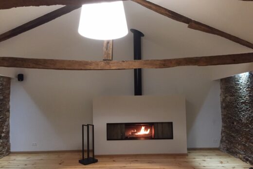 Installation cheminée design Limoges