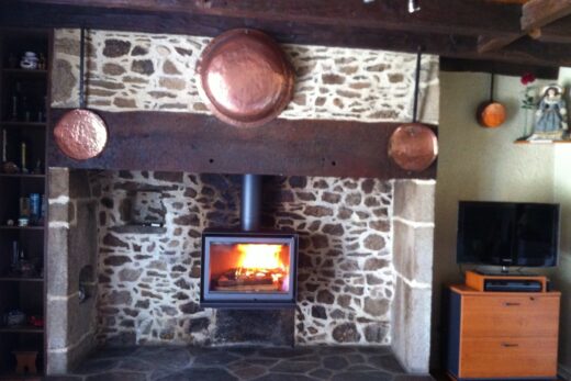 Installation insert cheminée Limoges