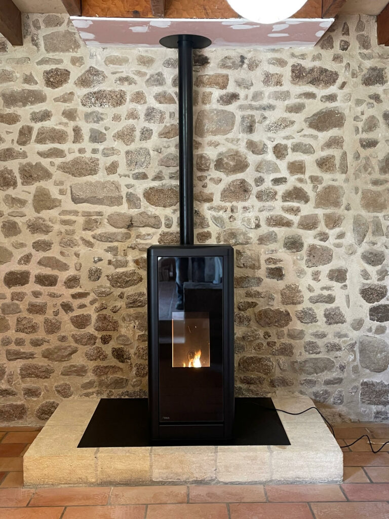 poele a bois moderne limoges