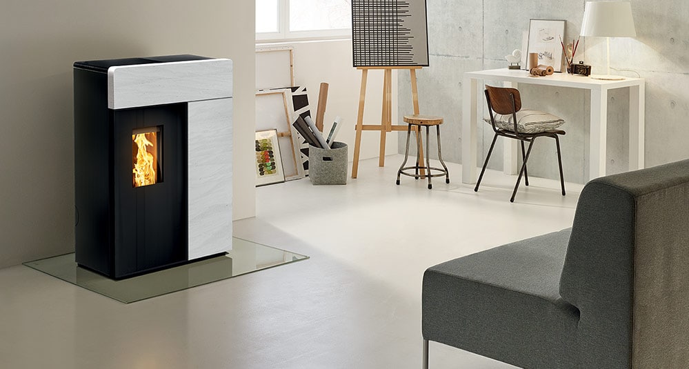 Poele a bois sur mesure moderne Limoges